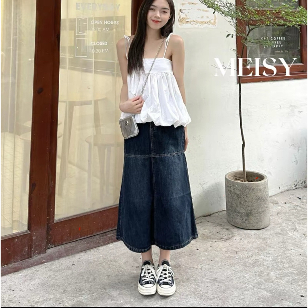 váy Jean chữ A tôn dáng Meisy