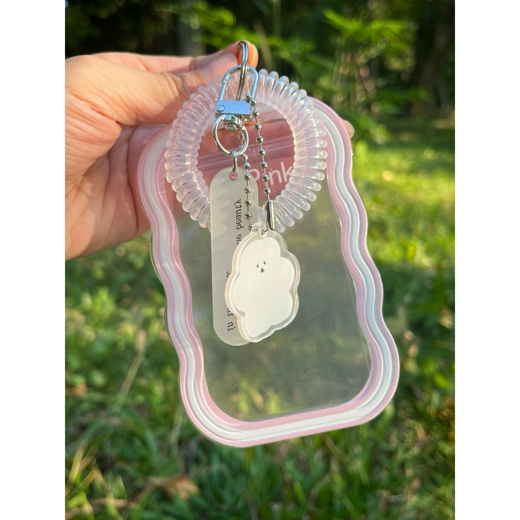 CARD HOLDER ĐỰNG THẺ (KÈM KEYCHAI) - Móc khoá đựng card