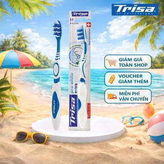 Bàn Chải Đánh Răng Dành Cho Người Hút Thuốc Lá Trisa For Smokers Giúp Làm Sạch Răng Thơm Miệng