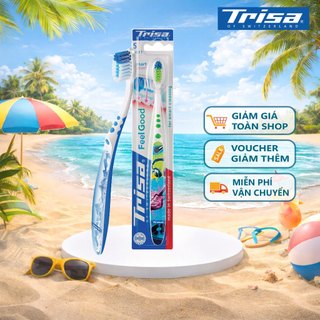 Bàn chải đánh răng trisa phong cách - bàn chải được thiết kế nhiều hình dạng màu sắc đa dạng