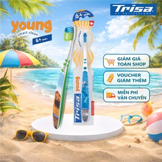 Bàn chải đánh răng trẻ em trisa young bàn chải dành cho bé từ 6 tuổi trở lên