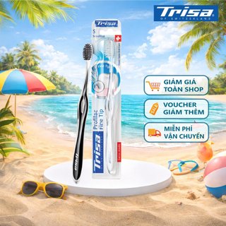 Bàn chải đánh răng lông mềm trisa profilac fine tip cước lông tơ bàn chải siêu mềm chạm đến từng kẽ răng