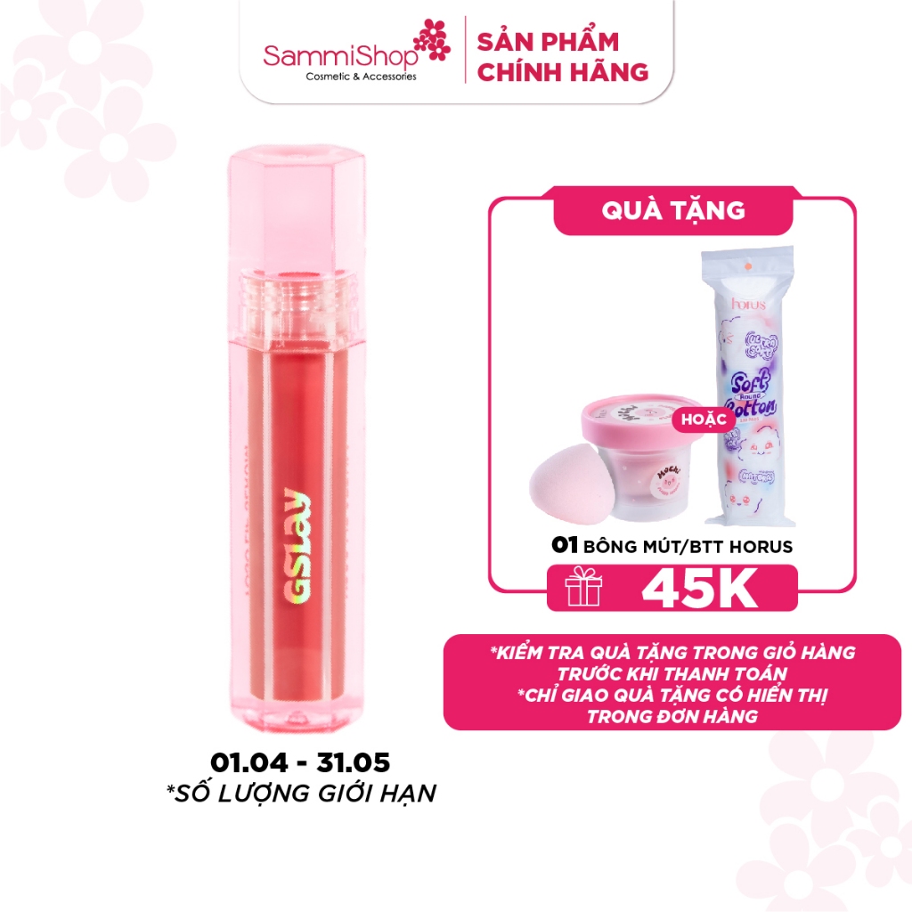 Gslay Son dưỡng có màu Yoso Lip Serum 1ml