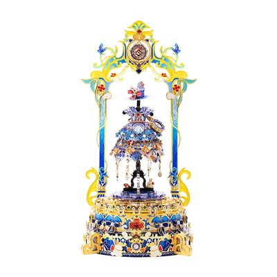 Mô Hình Kim Loại Lắp Ráp 3D MU Cuộc Phiêu Lưu Của Alice (Đế Mica Màu, Có Chuyển Động) YM-N135