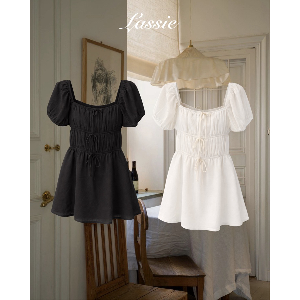 LASSIE BIGSIZE| Đầm tay phồng Bigsize mùa hè cho nữ 2 màu| SUN DRESS