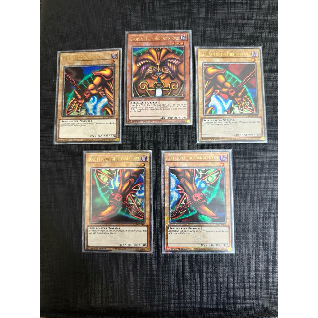 Set exodia the forbidden one - tn23 mp24 - quarter century secret rare