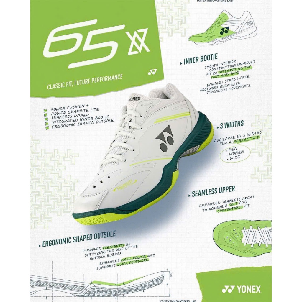 GIÀY CẦU LÔNG 65Z4 VA CHÍNH HÃNG