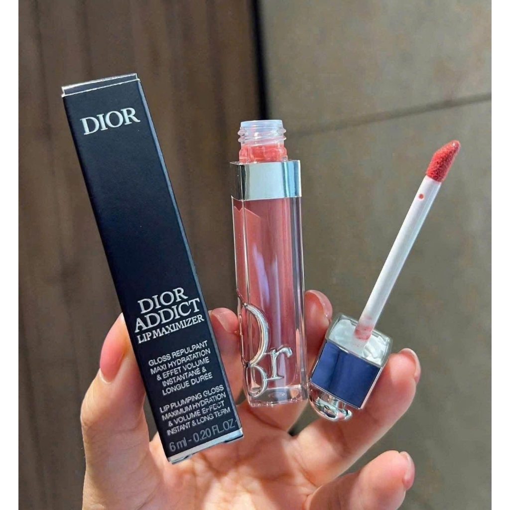 Son Dior Chính Hãng Addict Lip Maximizer 018 Intense Spice Màu Cam Đất