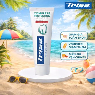 Kem Đánh Răng Trisa Complete Protection 75ml Bảo Vệ Toàn Diện