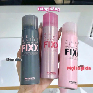 Xịt khoá nền makeup setting fixx So Natural 75ml/120ml