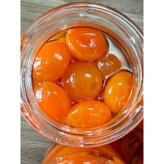 Lòng đỏ trứng gà ngâm mật ong