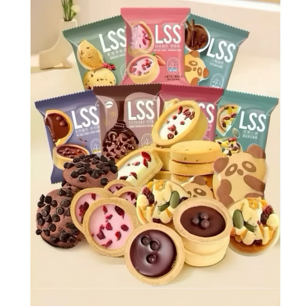 Bánh Quy Bơ Sữa LSS MIX 8 VỊ - Bánh Quy LSS Socola chảy, Sữa Chua  Việt Quất Thơm Ngon - Bánh Qui Ru