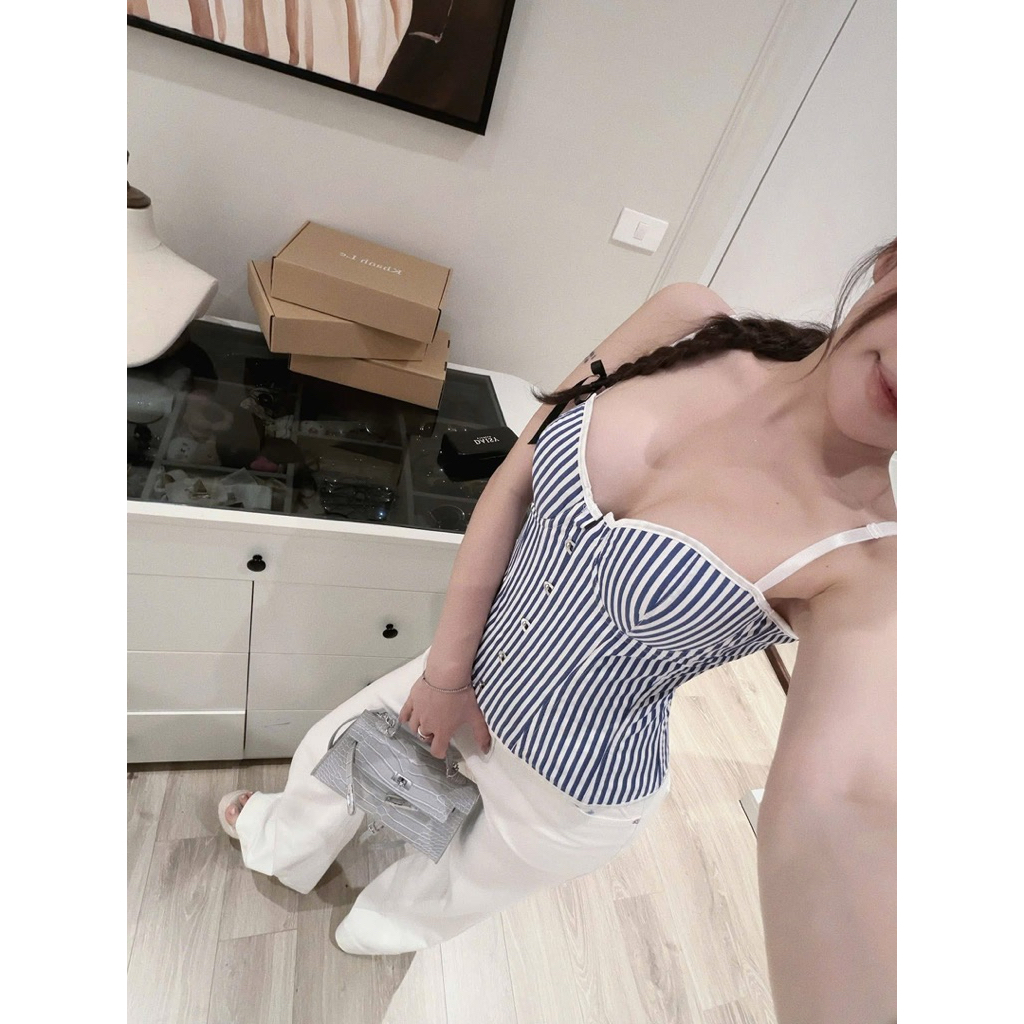 [ BÉMIU.STUDIO ] ÁO COSRT 2S KẺ SỌC