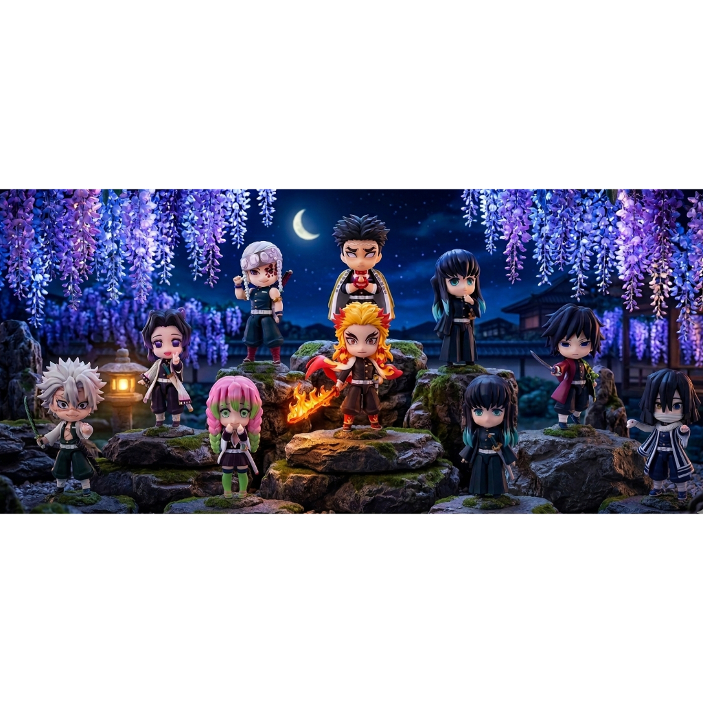 [CHÍNH HÃNG] MÔ HÌNH KHỚP KIMETSU NO YAIBA CHÍNH HÃNG - MÔ HÌNH THANH GƯƠM DIỆT QUỶ - BANDAI