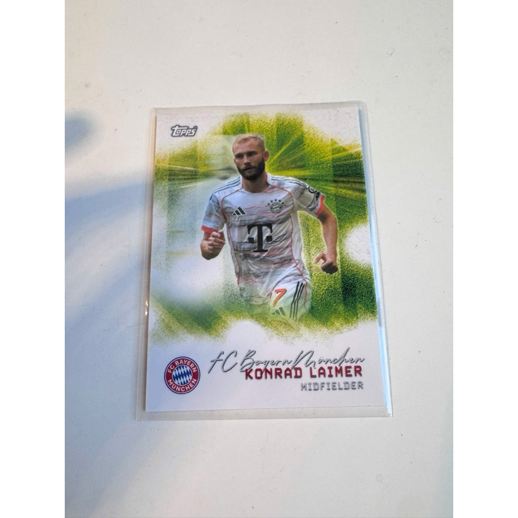 Thẻ bóng đá #N331 Konrad Laimer Bayern Munich Topps Bayern Munich 2024/25