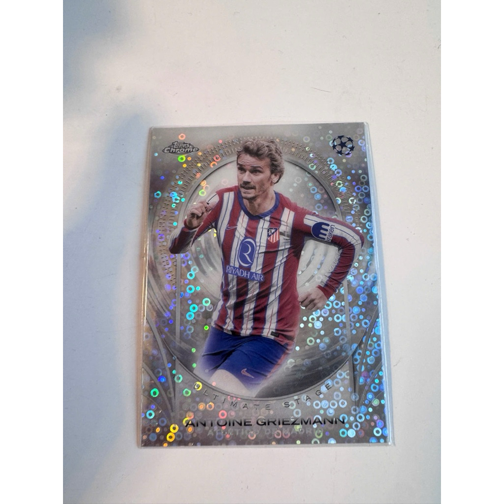 Thẻ bóng đá #N350 Atonie Griezmain Aletico Madrid Ultimate Stage Topps Chrome 2024/25