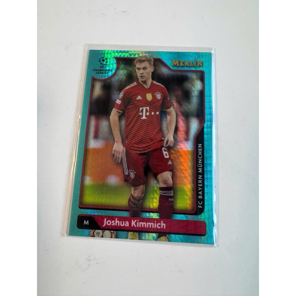 Thẻ bóng đá #N354 Joshua Kimmich Bayern Munich Topps Merlin 2021/22