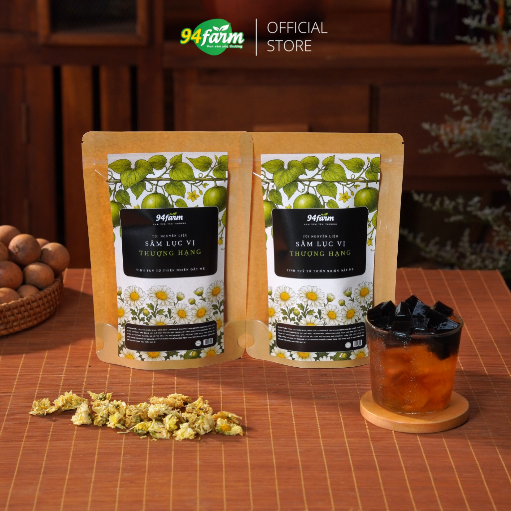[Combo 2 set] Sâm lục vị nấu 10-12 lít sâm (20-24 chai) 94farm