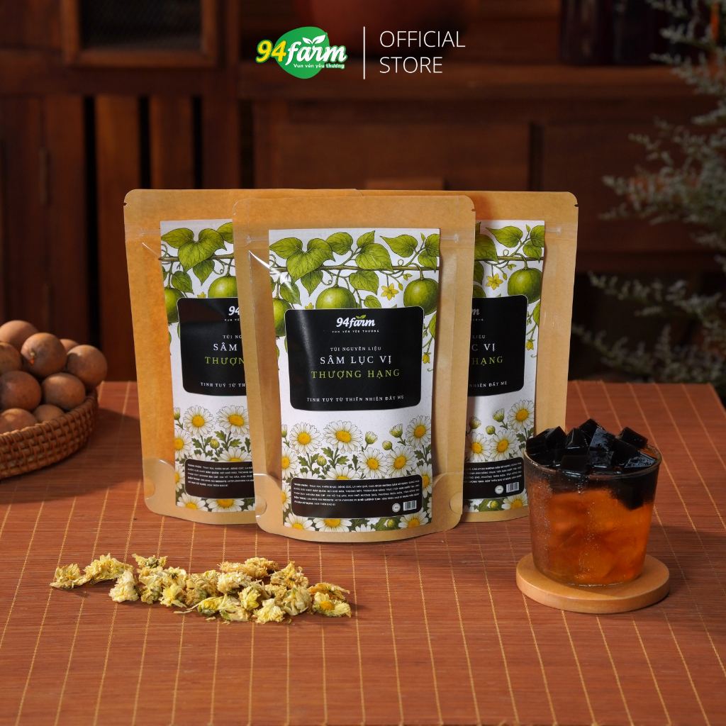 [Combo 3 set] Sâm lục vị nấu 10-12 lít sâm (20-24 chai) 94farm