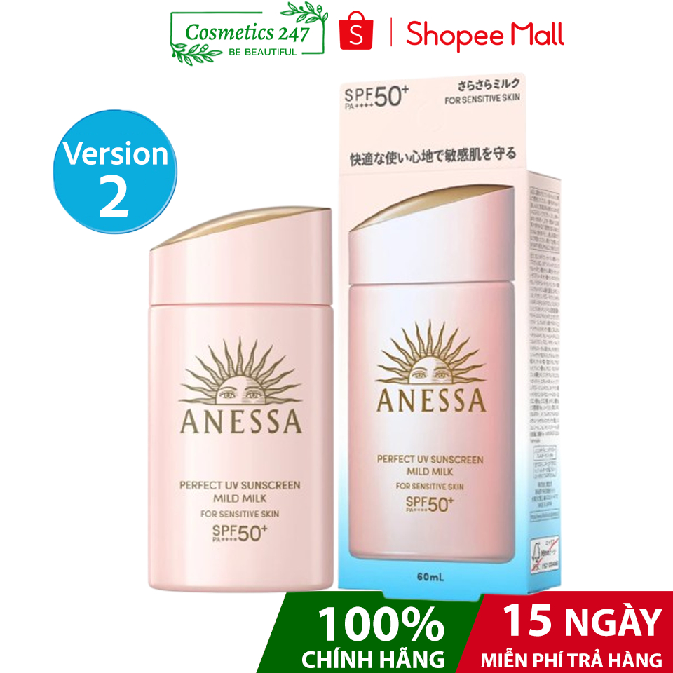 Kem chống nắng Anessa Perfect UV Sunscreen Mild Milk 60ml