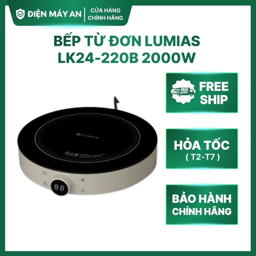 Bếp từ đơn Lumias LK24-220B 2000W