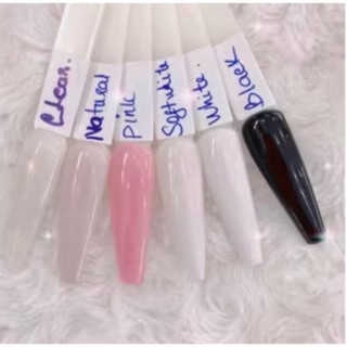 Bột đắp móng Mỹ dẻo lì 5in1 các màu thông dụng [đắp móng-bột nhúng-nặn hoa-ombre-loang mable].