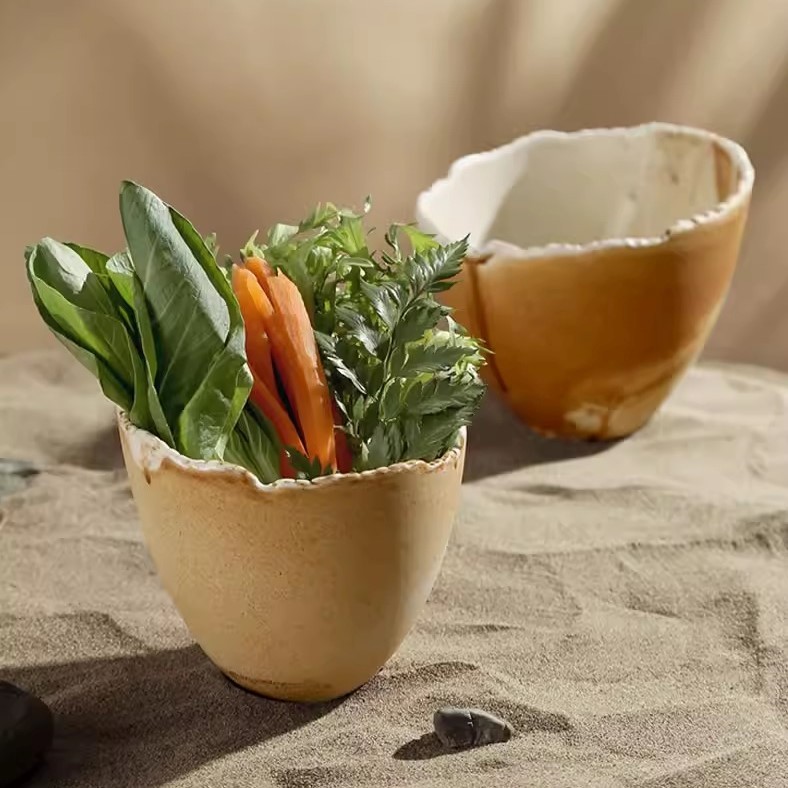 Tô Sứ Salad Vát DXC Cao Cấp Phong Cách Bắc Âu Sang Trọng | Nordic Salad Bowl
