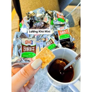 Lương Khô Mini Đủ Vị , Lương Khô Nén Tiện Lợi Thơm Ngon