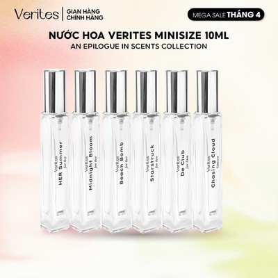 Bộ Sưu Tập Trọn Bộ 11 Hương Nước hoa VERITES Minisize 10ml/chai