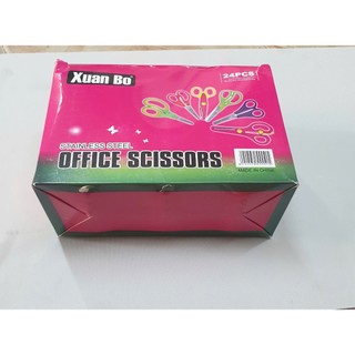[MUA SỈ GIẢM 10%] [COMBO 2 CÂY] Kéo cắt giấy Xuan Bo 902A