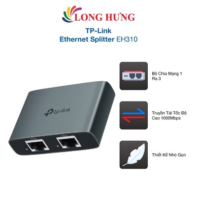 Bộ chia mạng 1 ra 3 Gigabit TP-Link Ethernet Splitter EH310 - Hàng chính hãng