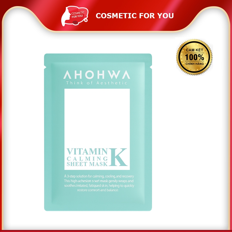 Mặt nạ Ahohwa Vitamin K Sheet Mask