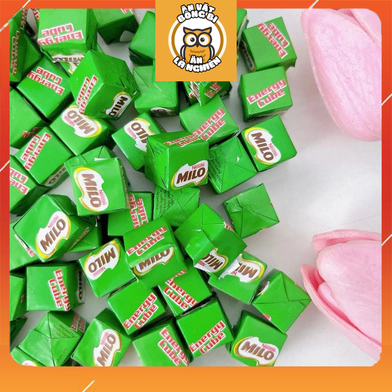 Kẹo Milo cube cacao sữa nestle Thái Lan, kẹo milo cacao Thái Lan