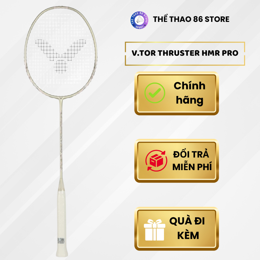 VỢT CẦU LÔNG V.CTOR THRUSTER HMR PRO CHÍNH HÃNG TẶNG TÚI ĐỰNG VỢT VÀ CUỐN CÁN