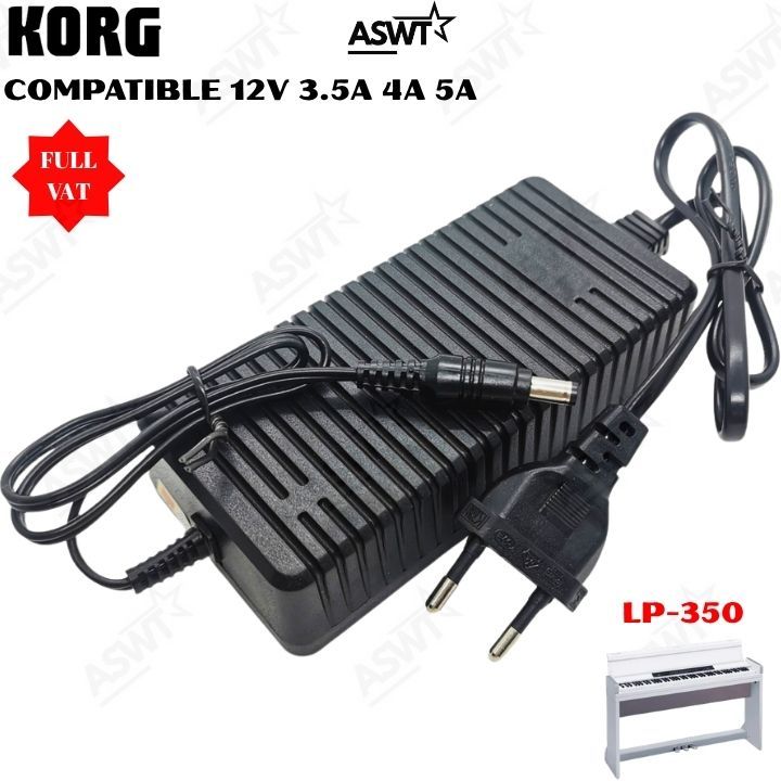 Bộ nguồn cho đàn Piano điện KORG LP-350 LP350 12V - bảo hành 12 tháng FULL VAT T525