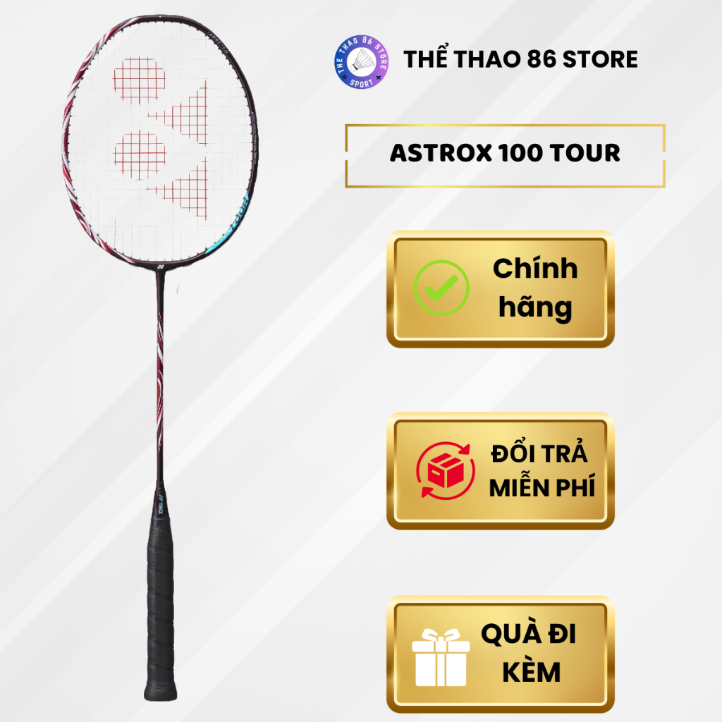 VỢT CẦU LÔNG YNEX ASTROX 100 TOUR CHÍNH HÃNG TẶNG KÈM QUẤN CÁN, TÚI ĐỰNG VỢT