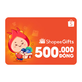 Thẻ quà tặng E-Voucher ShopeeGifts mệnh giá 500.000VND