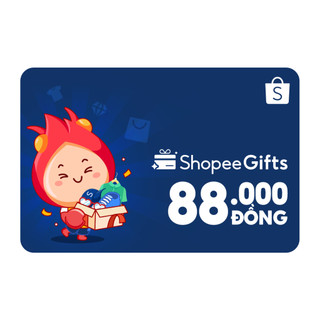 Thẻ quà tặng E-Voucher ShopeeGifts mệnh giá 88.000VND