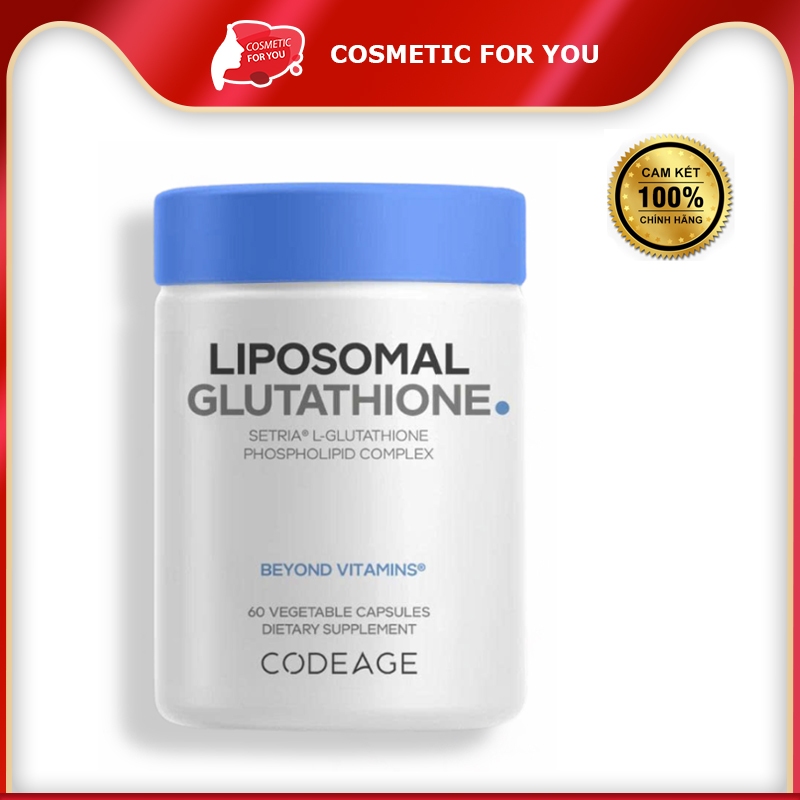 Viên Uống Trắng Da Code Age Liposomal Glutathione 500mg