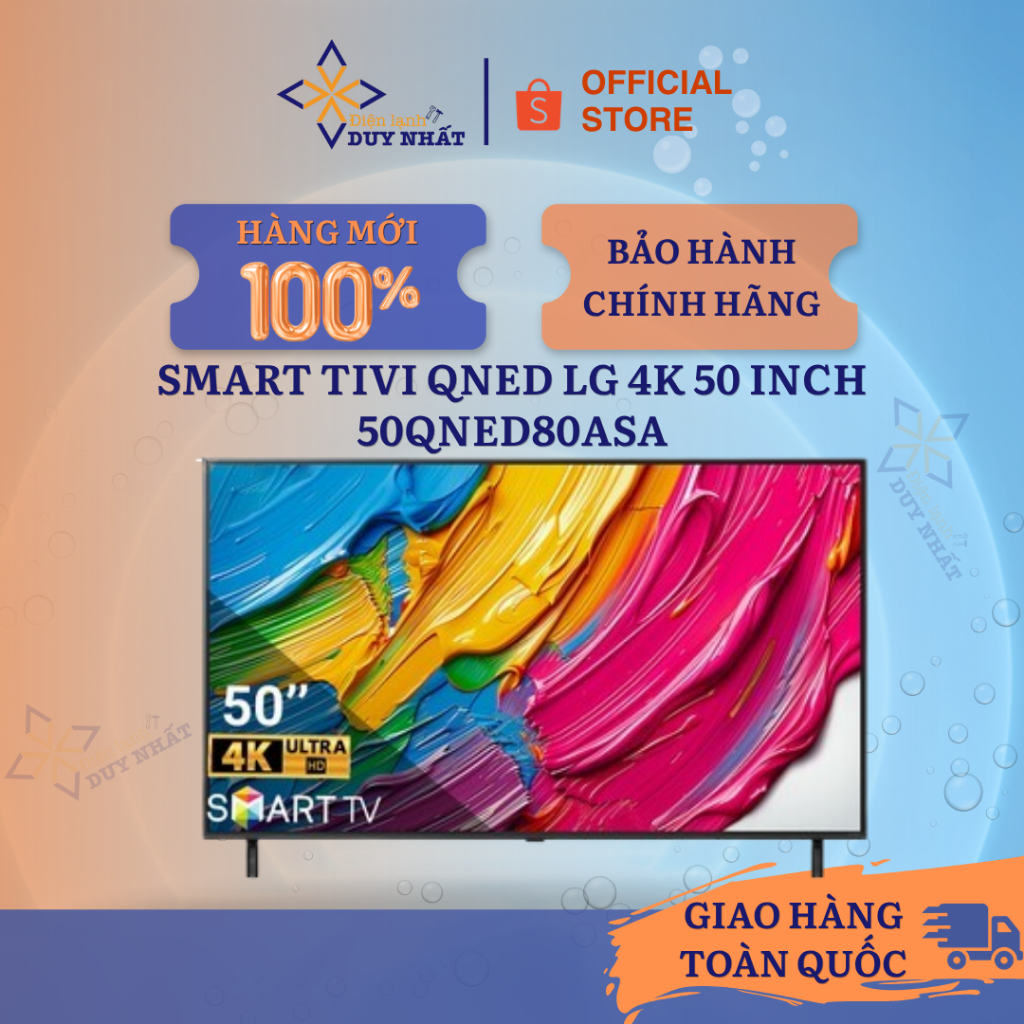 Smart Tivi QNED LG 4K 50 inch 50QNED80ASA