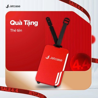 Thẻ treo hành lí Jetcase, thẻ đeo vali túi xách chống thất lạc nhỏ gọn tiện lợi