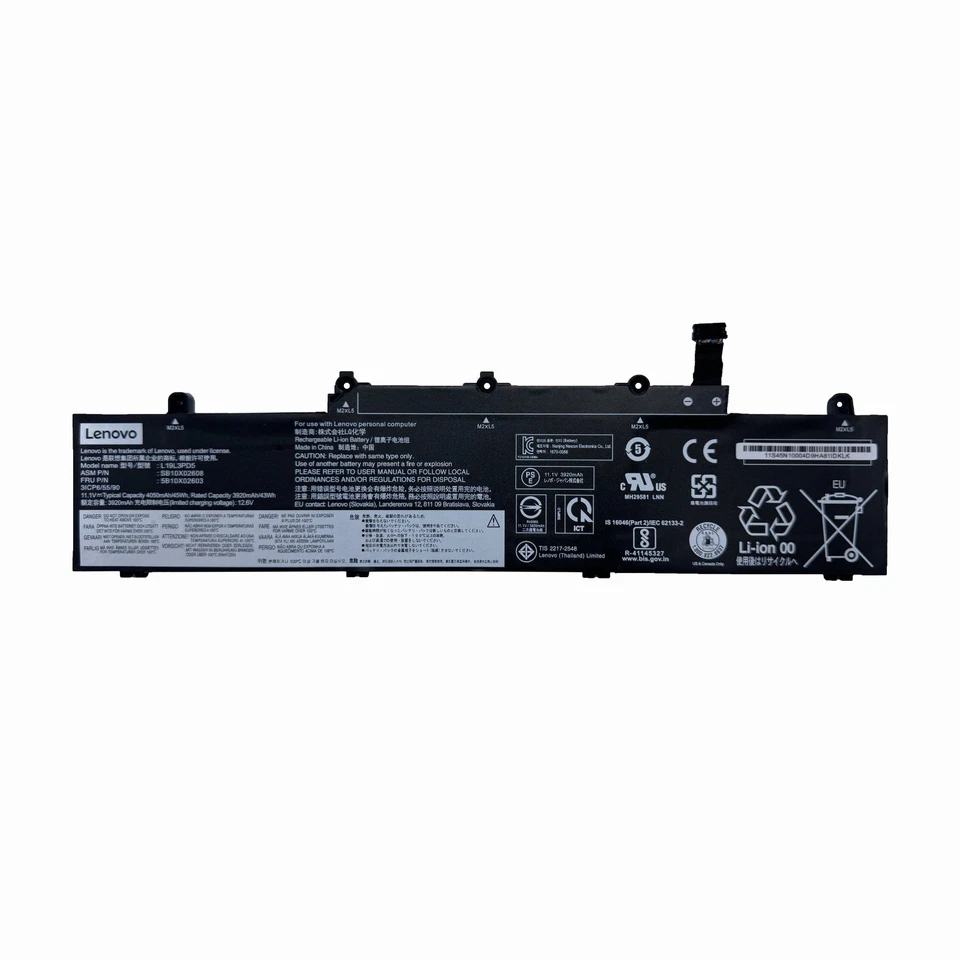 ⚡Pin lenovo ThinkPad E14 Gen 2 (2020), E14 Gen 3 (2021), E14 Gen 4 (2022) L19L3PD5 L20L3PD4 Battery