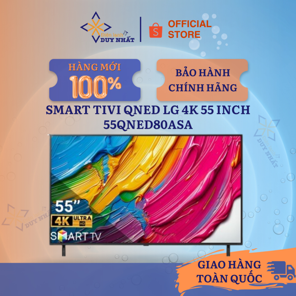 Smart Tivi QNED LG 4K 55 inch 55QNED80ASA