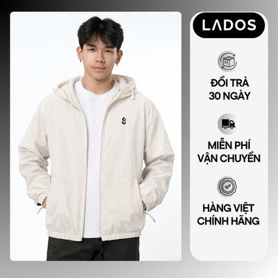 Áo Khoác Gió Thể Thao Nam LADOS-2135 Chất Dù Cao Cấp, Kháng Nước Nhẹ, Form Regular Vận Động Thoải Mái