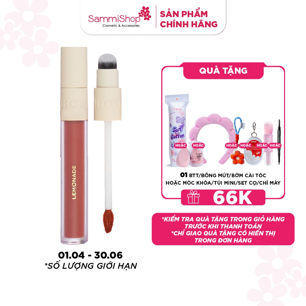Lemonade Son kem Perfect Couple Lip - 5 years (3.5g)