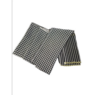 Khăn Rằn Trẻ Em Sọc Trắng Đen, Khăn Quàng Cổ Cotton Mềm Mại Thoáng Mát Cho Bé - Phương Đào Kids