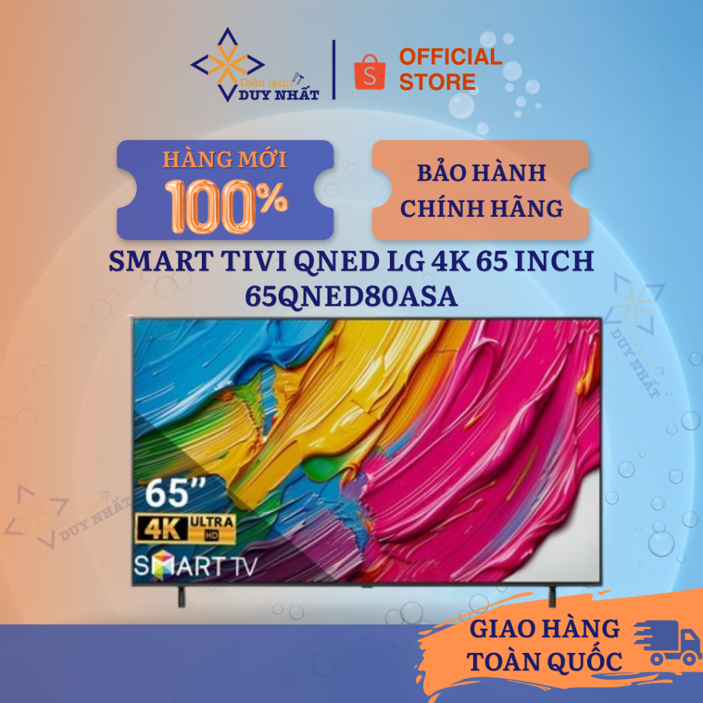 Smart Tivi QNED LG 4K 65 inch 65QNED80ASA