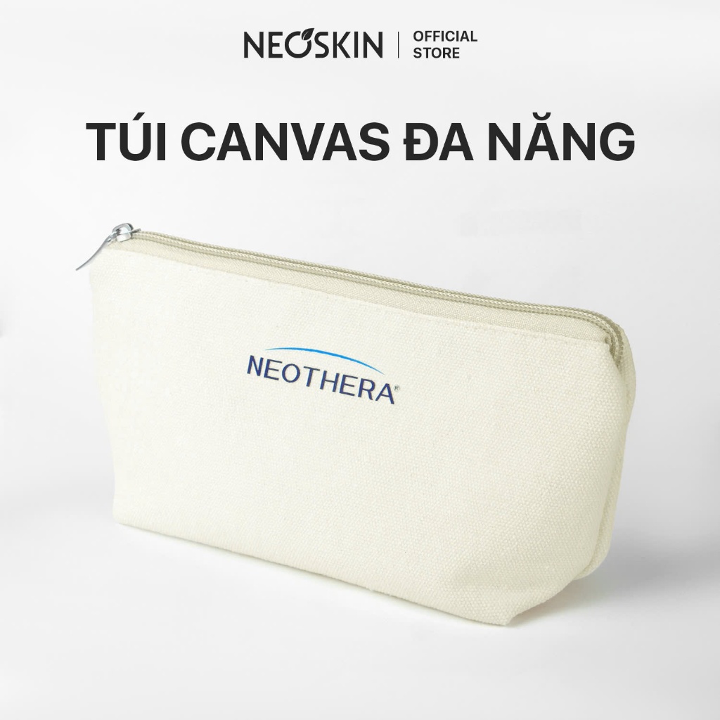 [GIFT] Túi tote thời trang NEOTHERA trắng đơn giản tiện lợi- Quà tặng không bán