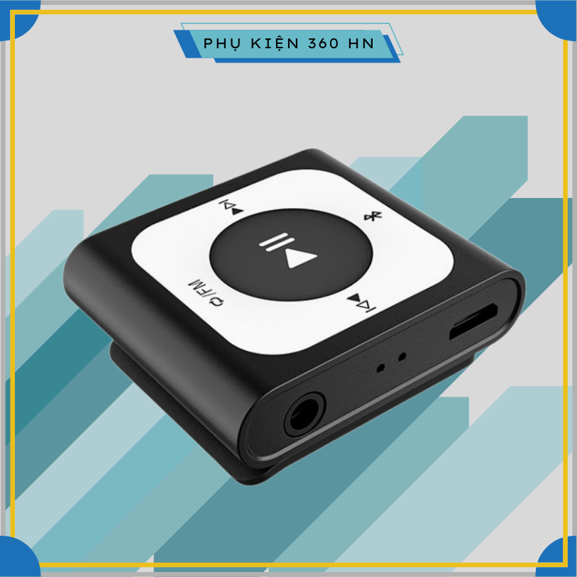 Máy Nghe Nhạc MP3 Bluetooth 5.0 Thể Thao Nhỏ Gọn Kẹp Áo Ruizu X66 Bộ Nhớ Trong 32GB