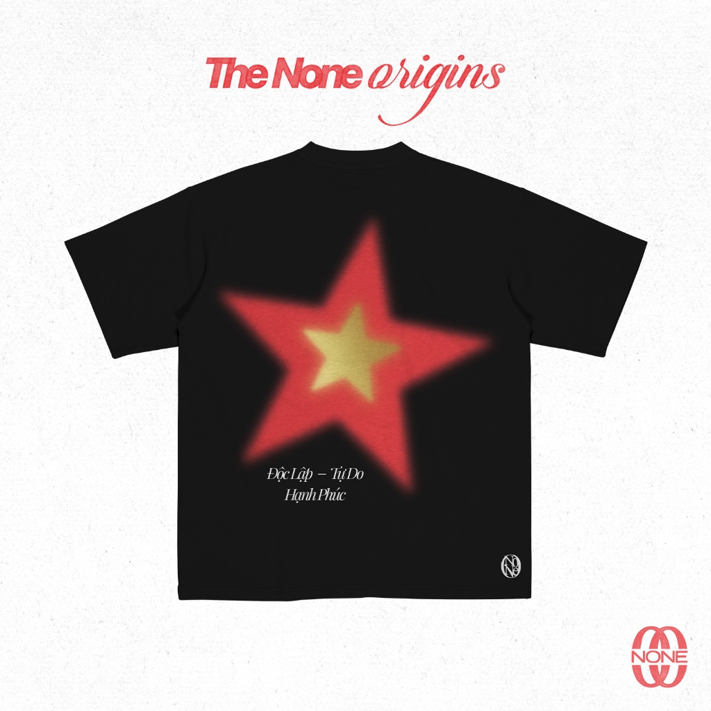 Áo thun form BOXY/OVERSIZE Unisex VIET NAM COLLECTION 100 Cotton 250gsm Brand THE NONE ORIGINS
